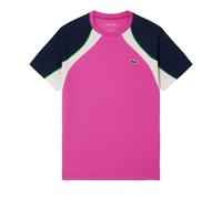 Camiseta Lacoste Players Collection Th8951 Hi2 Malva / Navy Blue-lapland