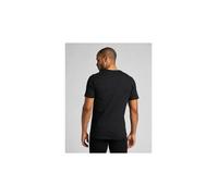 Camiseta lee wobbly logo black XL