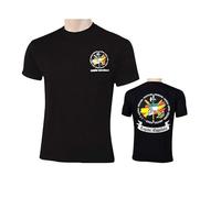 Camiseta legión Calavera chapiri | Ropa Urbana para Hombre historiador opositor Color Negra Manga Corta para Actividades al Aire Libre (M)