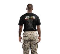 Camiseta LEGIÓN EL Novio DE LA Muerte (FR/ES, Letras, XL, Regular, Regular, Negra)