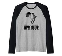 Camiseta Legion Etrangere Afrique Camiseta Manga Raglan