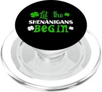 Camiseta Let The Shenanigans Begin - Día de San Patricio PopSockets PopGrip para MagSafe