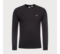 Levi's Long-Sleeve Original Housemark Tee, T-Shirt para Hombre, Mineral Black, S