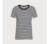 Levi's Perfect Tee, T-Shirt para Mujer, Raita Stripe Caviar, M