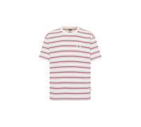 DICKIES Camiseta 'Lewistown' gris / rojo / offwhite Hombre DICKIES XXL gris / rojo / offwhite