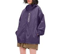 Camiseta ligera de manga larga para mujer con UPF 50+ para ciclismo en verano y actividades al aire libre, Color morado oscuro., M