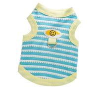 Camiseta Ligera para Perro, para Primavera Y OtoñO, Suave, Transpirable Y EláStica, Sin Mangas, para Perros PequeñOs.(Green,Small)