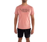 Camiseta Logo Outline - Rosa / L