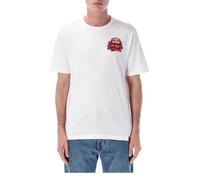 Camiseta Logo - RedBull Marquez Moto GP Oficial Blanco Hombre (FR/ES, Letras, XL, Regular, Regular, Blanco)