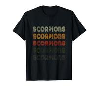 Camiseta Love Heart Scorpions Grunge Vintage Black Scorpions Camiseta