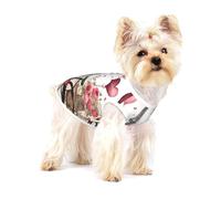 Camiseta Love Paris Tower Coffee Wine Perfume Bicicleta Corazón Perros Gatos Chaleco Sin Mangas Ropa para Mascotas Camisetas Adecuado para Mascotas Pequeñas