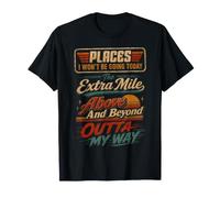 Camiseta Lugares I Won'T Be Going Today Camiseta