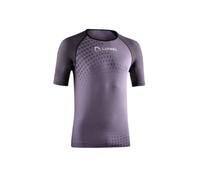 Camiseta Lurbel Spirit Flux Morado Negro Unisex, Talla L