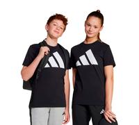 Camiseta adidas big logo infantil negro/blanco 7 - 8 AÑOS