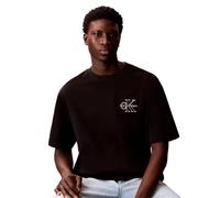 Camiseta M/C Casual Calvin Klein Ss 30s Micro Monologo Graphic Te - M