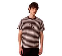 Camiseta M/c Casual_Hombre_CALVIN KLEIN Ss 20s Stripe Jersey Monologo Cn - M