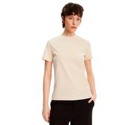 Camiseta M/c Casual_Mujer_CALVIN KLEIN Ck Applique Regular Tee - S