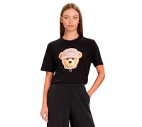 Camiseta M/c Casual_Mujer_GUESS Teddy Bear Hat Ss T-shirt - S