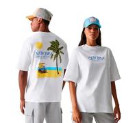 Camiseta M/C Casual New Era Ne Vacation Grphc Os Tee Newera - L