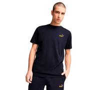 PUMA ESS 2 Color Small No. 1 Logo tee, Camisetas Unisex Adulto, New Navy, S