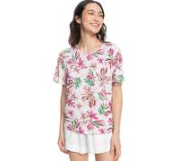 Camiseta M/C Casual Roxy Flowers For Life - L