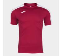 Camiseta M/C Hombre Joma Academy III 101656 Transpirable - Talla: L, Color: Rojo Blanco