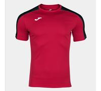 Camiseta M/C Hombre Joma Academy III 101656 Transpirable - Talla: L, Color: Rojo Negro