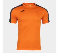 Camiseta M/C Hombre Joma Academy III 101656 Transpirable - Talla: XS, Color: Naranja Negro
