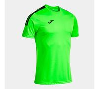 Camiseta M/C Hombre Joma Olimpiada 103245 Confortable - Talla: L, Color: Verde Flúor Negro