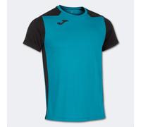 Camiseta M/C Hombre Joma Record II 102223 Transpirable - Talla: 2XS, Color: TURQUESA NEGRO