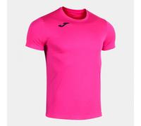 Camiseta M/C Hombre Joma Record II 102227 Transpirable - Talla: 4XS-3XS, Color: Rosa Flúor