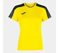 Camiseta Manga Corta Joma Academy III Amarillo Negro - Camiseta Manga Corta Niña MKP