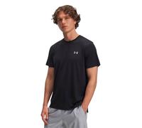 Under Armour Hombre Launch Camo Short Sleeve, Camiseta de Manga Corta Suave y Ligera con Dobladillo Lateral, cómoda Camiseta Deportiva de Gimnasio para entrenarBlack / / Reflective,XL