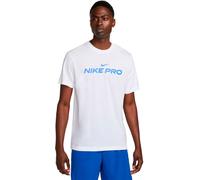 - Camiseta M Nk Df Tee Db Nike Pro, Hombre, White, L