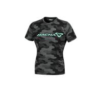 Camiseta Macna Dazzle Logo 2.0 Negro Gris/Verde MentaM Negro Gris,Verde Menta