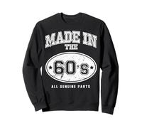 Camiseta Made In The 60's All Genuine Parts | Regalo de los años 60 CM Sudadera