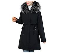 Camiseta Mama Ofertas Gabardina De Invierno Abrigo Terciopelo Negro Chaqueta Mujer Invierno para Casa Cazadora Vaquera Larga Elastica Mujer Abrigos Cortos Mujer Blusa Lencera Ofertas