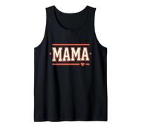Camiseta Mama Varsity Mom Life Retro Athletic Cute Era Camiseta sin Mangas