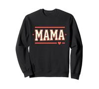 Camiseta Mama Varsity Mom Life Retro Athletic Cute Era Sudadera