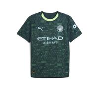 Camiseta Manchester City Cuarta Temporada 2025/26 - Réplica - Hombre - Verde Terreno - Talla: 3XL