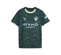 PUMA Camiseta Manchester City 4.ª equipación 25/26 juvenil, Ropa, Verde, 9-10Y 9-10Y