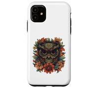Camiseta Mandala Owl - Boho Floral Spirit Animal Art Carcasa para iPhone 11