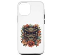 Camiseta Mandala Owl - Boho Floral Spirit Animal Art Carcasa para iPhone 12/12 Pro