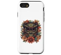 Camiseta Mandala Owl - Boho Floral Spirit Animal Art Carcasa para iPhone SE (2020) / 7/8