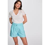 Camiseta manga corta blanco mujer XS