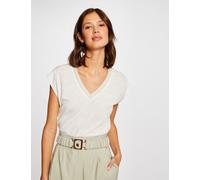 Morgan 221-DAME Magliette Donna, off White, XS