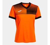 Camiseta Manga Corta Eco Supernova Naranja Negro