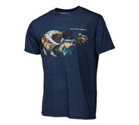 Camiseta Manga Corta Hombre Cannibal Shad Camiseta Azul