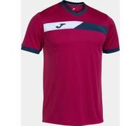 Camiseta de pádel joma manga corta court hombre/niño carmesí mari L