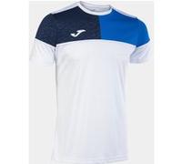 Camiseta manga corta hombre crew v blanco royal 4